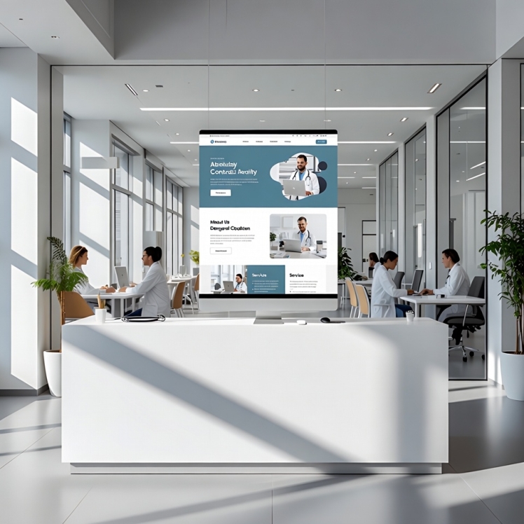 رشد کلینیک با بازاریابی محتوای پزشکی: نقش کلیدی طراحی سایت پزشکی