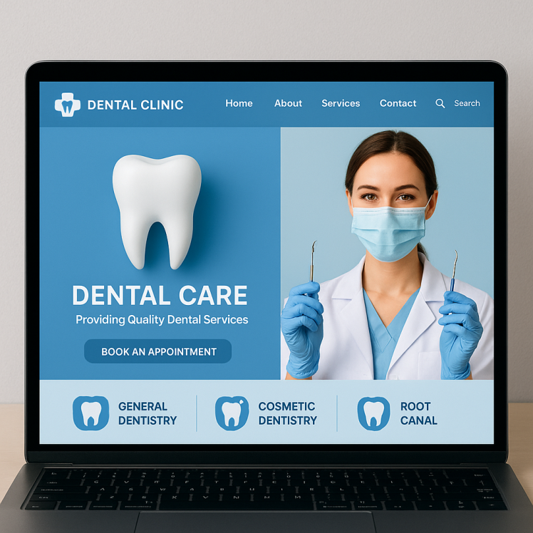 طراحی سایت پزشکی کلینیک: از اعتبار بصری تا جذب بیمار پایدار